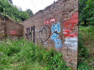 Londonthorpe WW2 Firing Wall (July 2024)