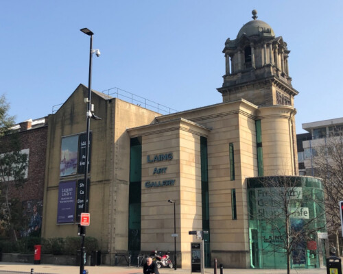 Newcastle's Laing Art Gallery, to which Skillingtons transferred heavy artefacts for the Lindisfarne Gospels Exhibition 2022.