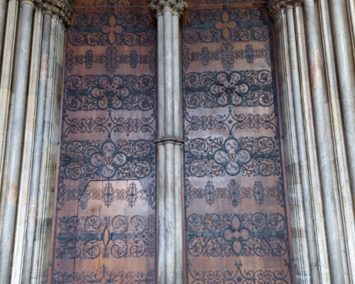 Galilee Porch doors at Ely Cathedral Galilee Porch doors at Ely Cathedral