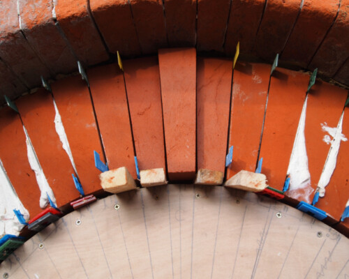Brickwork conservation at Woolwich