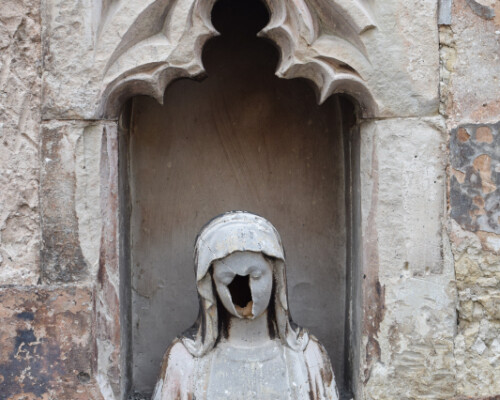 Fire damage at Beachamwell Church in Norfolk, 2022. Fire damage at Beachamwell Church in Norfolk, 2022.
