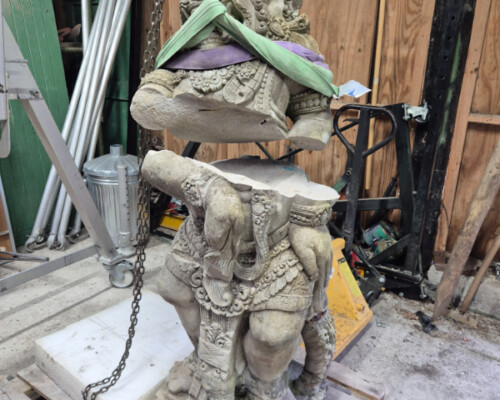Reconstructing a statue from Glenveagh.