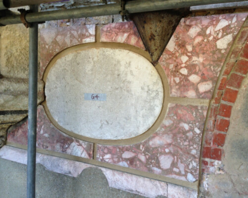 Conservation of mosaics at St George's Garrison Church, Woolwich.