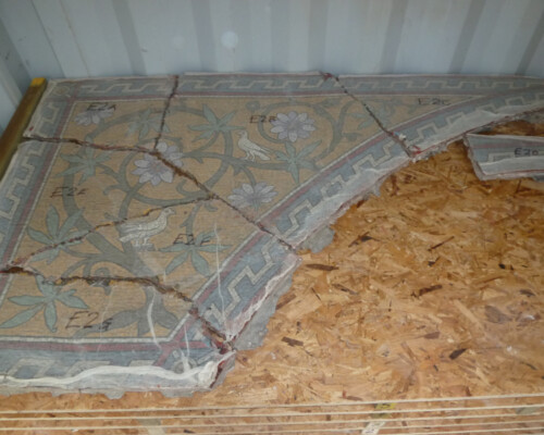 Conservation of mosaics at St George's Garrison Church, Woolwich.