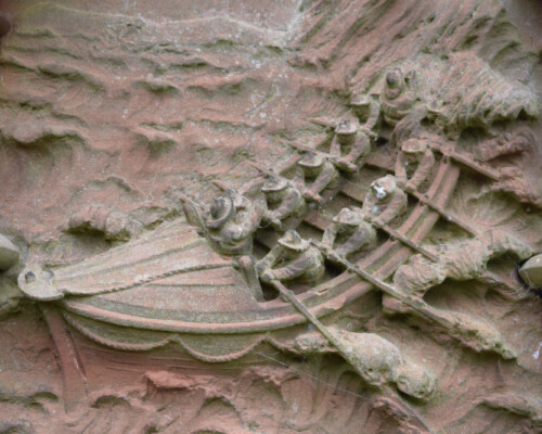 Lifeboat memorial, St Cuthbert's Churchyard, Lytham St Anne's, Lancashire