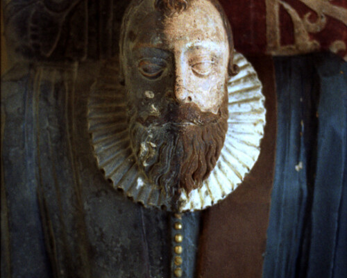 Plaster effigy of Richard Berney on his monument in St Peter's Parmentergate, Norwich, during conservation in 2008 Plaster effigy of Richard Berney on his monument in St Peter's Parmentergate, Norwich, during conservation in 2008