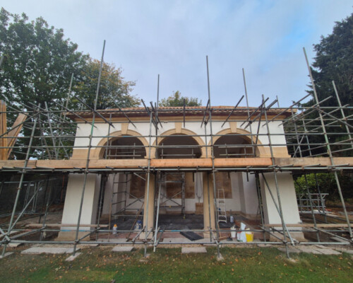 Spalding War Memorial, Lincolnshire, during conservation in 2025. Spalding War Memorial, Lincolnshire, during conservation in 2025.